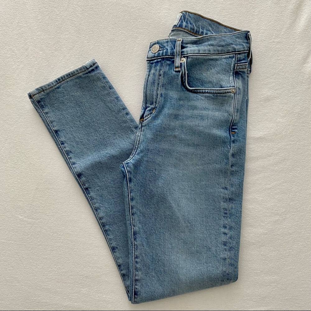 Agolde High Rise Women’s Jeans — Light Blue Wash